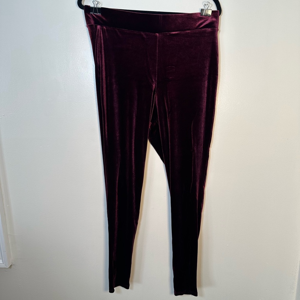 NWOT Torrid Full Length Signature Waist Velvet Legging 1X (14/16)
